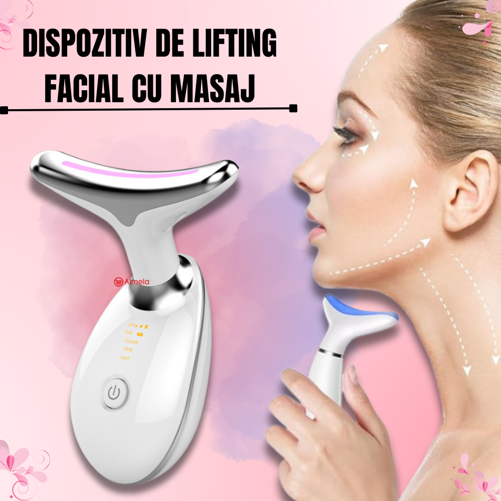 Dispozitiv de Lifting Facial cu Masaj