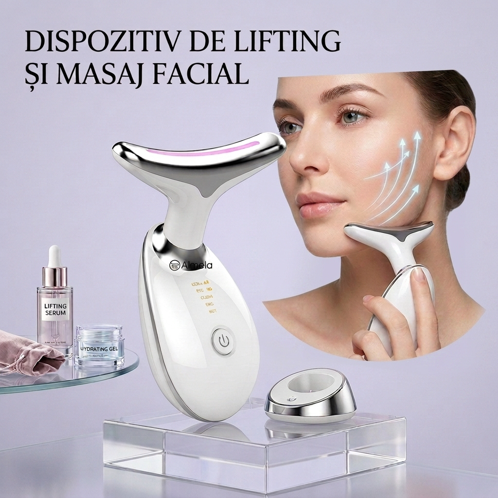 Dispozitiv de Lifting Facial cu Masaj