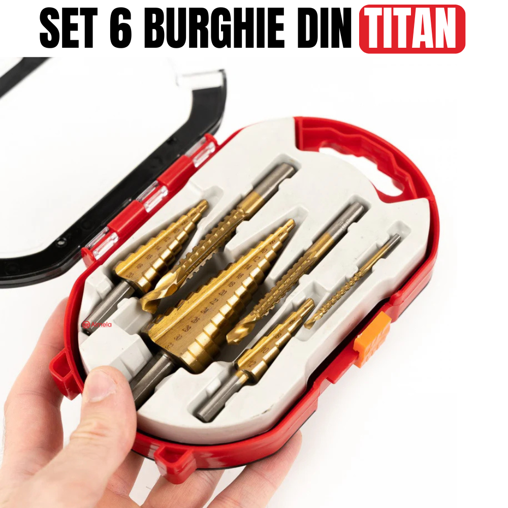 Set 6 Burghie din Titan Premium