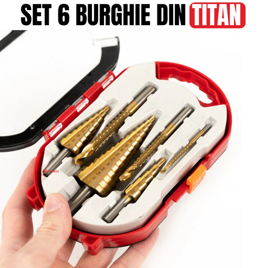 Set 6 Burghie din Titan Premium