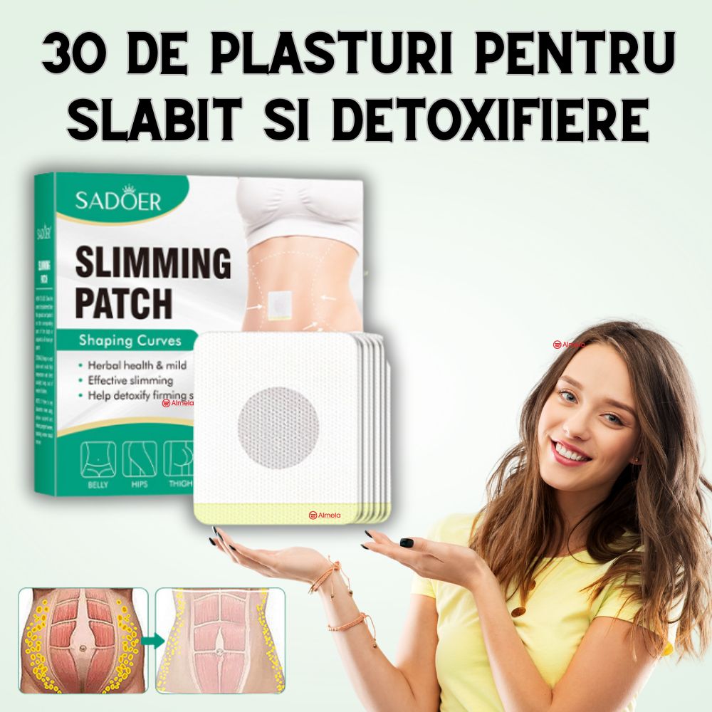 30 De Plasturi Pentru Slabit si Detoxifiere