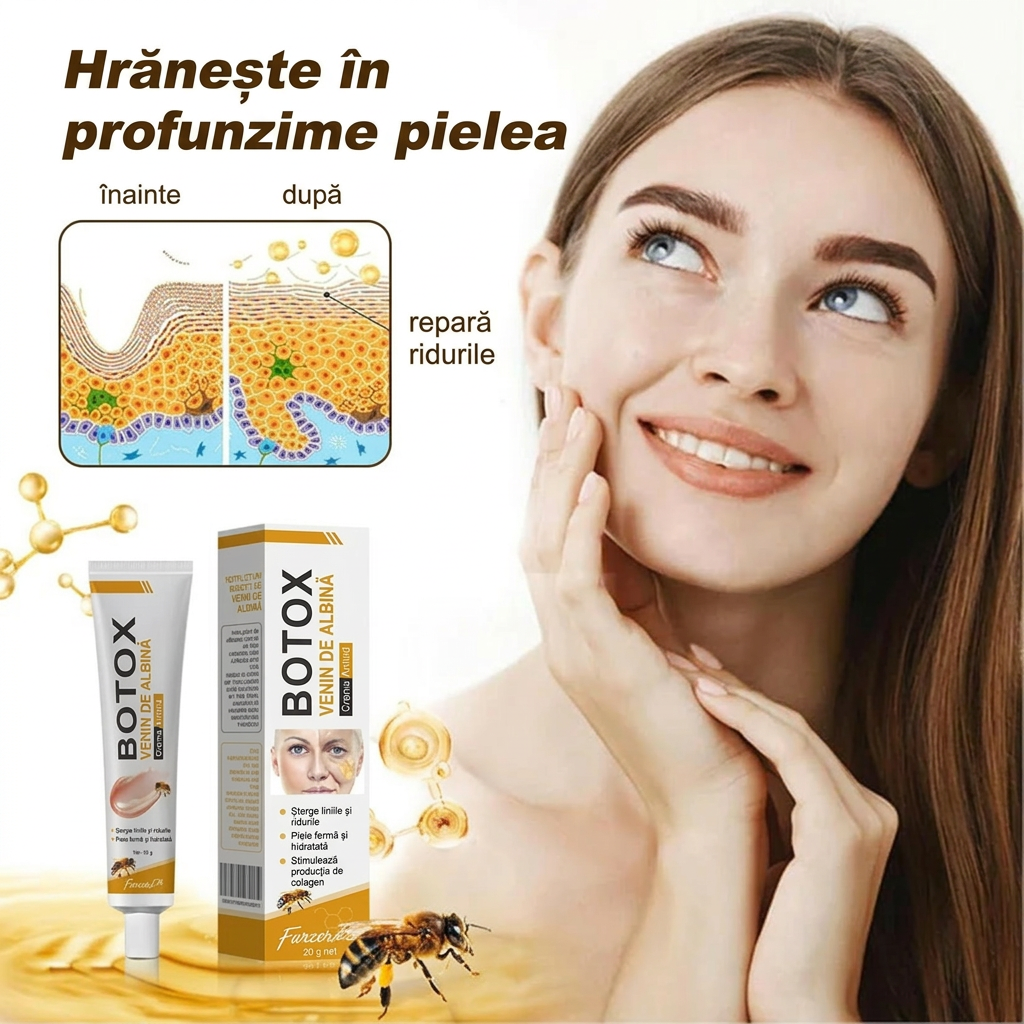 Crema Anti Rid cu Venin de Albina si Botox